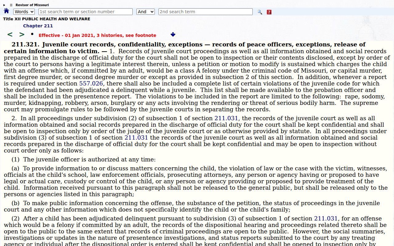Reynolds criminal dockets reference to juvenile confidentiality law